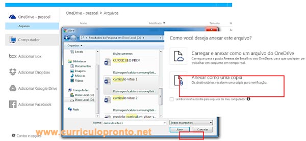 Como Enviar Currículo Por Email