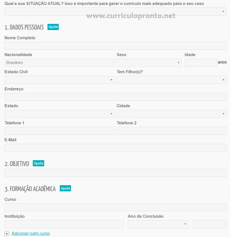 Download Gerador de Currículo Online Grátis - Como funciona e como ...