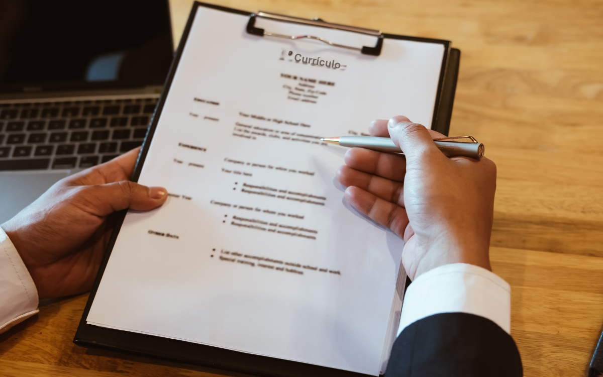 currículo em inglês